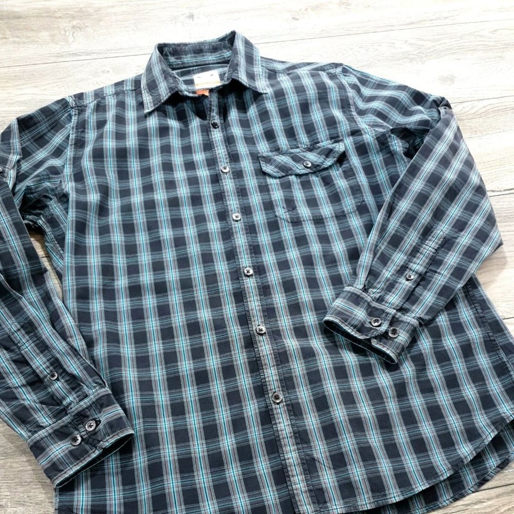 Club Scullers Mens Slim Fit Long Sleeve Shirt 40CM (Medium) Casual Office Work - Picture 2 of 11